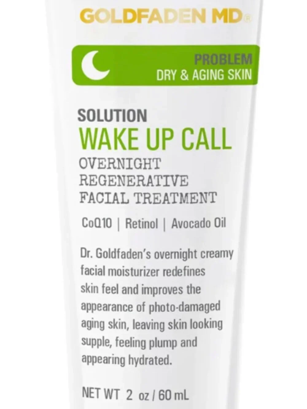 GOLDFADEN MD - Wake Up Call Overnight Facial Treatment